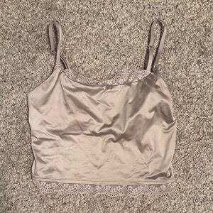 Aerie Lace cropped tank
